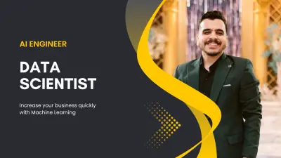 بناء نماذج Machine Learning وتحليل البيانات المتقدم لأي مشروع