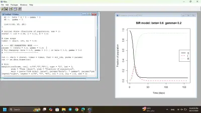 عمل تقرير لنماذج طبية بلغة R