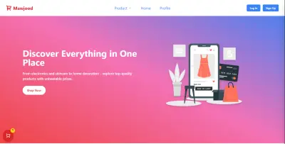 🛍️ Mawjood - Modern E-commerce Website