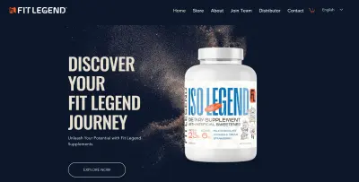 FitLegend – Gym Supplements Store