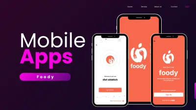 تصميم تطبيق للرعايه الصحيه foody