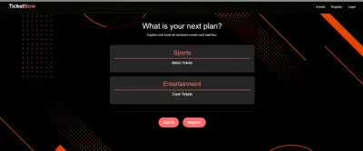 منصة حجز تذاكر