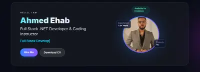 تصميم وتطوير موقع Portfolio احترافي