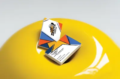 تصميم بطاقة عمل احترافية Artistic & Modern Business Card