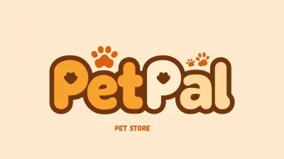 PetPal – الهوية البصرية لمتجر مستلزمات الحيوانات الأليفة