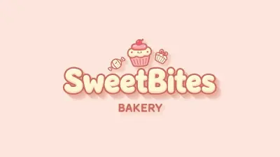 SweetBites – تصميم شعار لمخبز وحلويات