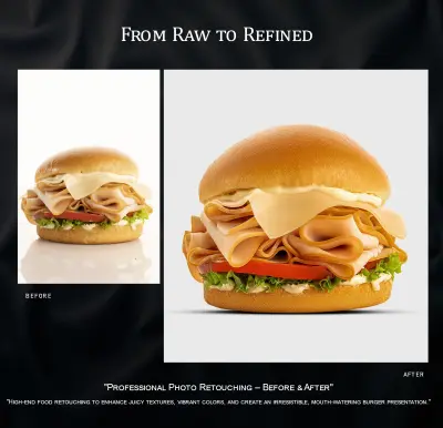 تحرير عالي الجوده للاطعمه