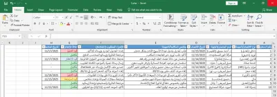 تنظيم في وظيفة سكرتارية