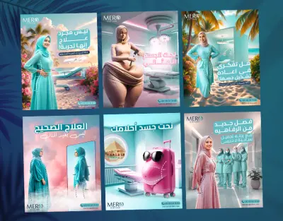 Mero plastic surgery clinic I Social Media I