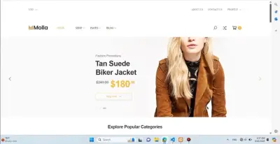 Online Shop – E-commerce Molla Store Website