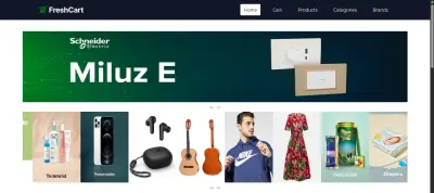 Angular Ecommerce website