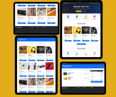 LUXE – متجر إلكتروني احترافي للأزياء بتصميم عصري وتجربة تسوق متكاملة