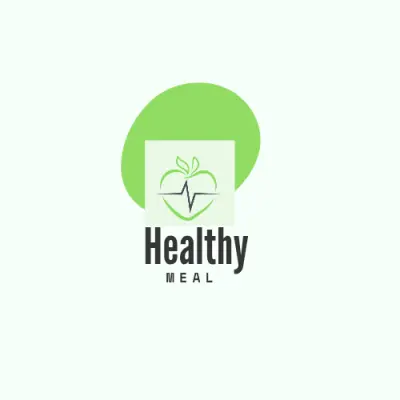 تصميم لوجو لمطعم يقدم وجبات صحية