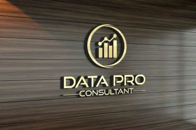 شعار لشركة تحليل بيانات