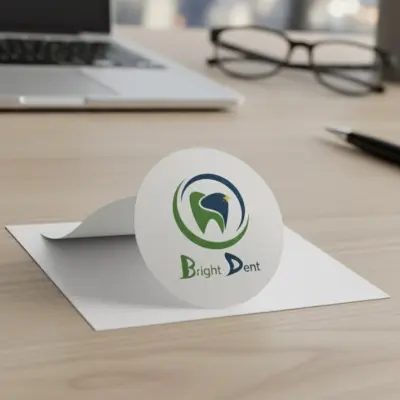 تصميم هوية متكاملة لعيادة أسنان متخصصة