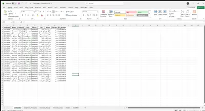 إدخال بيانات احترافي – تنسيق وتنظيف وترتيب الشيتات