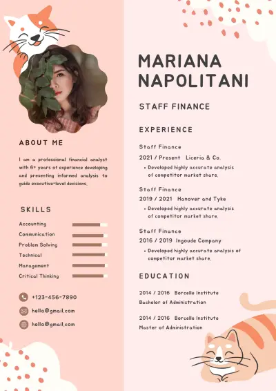 سيره ذاتيه ـ احترافيه