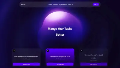 Solve Website Front End