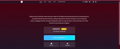 EduPlay موقع ألعاب تعليمية للطلاب