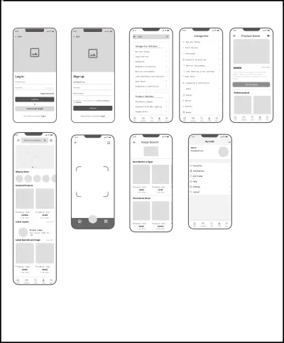 دراسة حالة UX كاملة وتصميم تطبيق موبايل "Pricey Spy" لمقارنة الأسعار الذكية