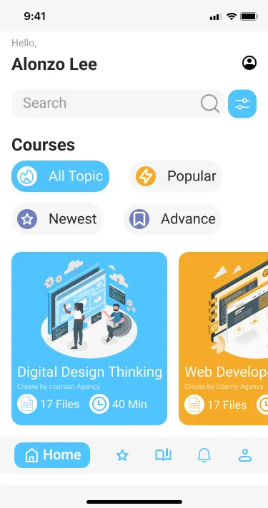 تطبيق للدورات التدريبية