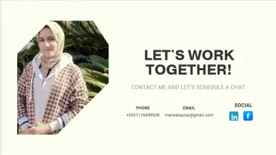 تصميم بورتفوليو احترافي