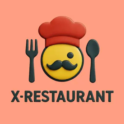 لوجو مطعم بسيط جدا