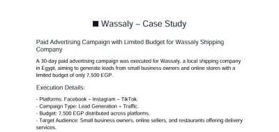 حملة مدفوعة لجمع Leads