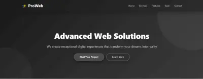 إنشاء موقع إلكتروني احترافي متجاوب وجاهز للعمل