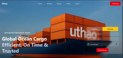 Uthao - حلول الشحن والخدمات اللوجستية البحرية العالمية