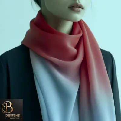 تصميم سكارفات نسائية تجمع بين البساطة واناقة المظهر