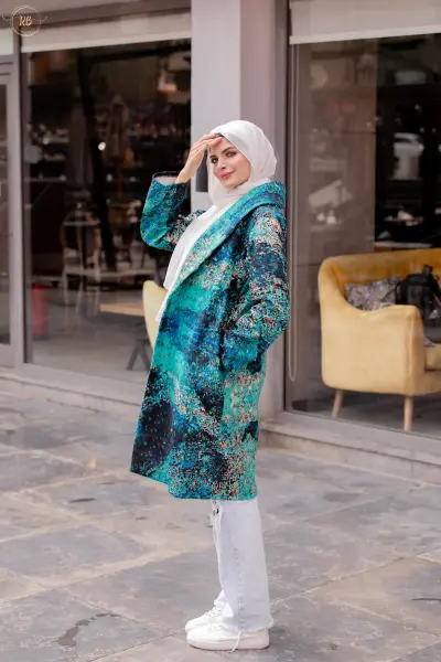 تصميم كارديجان وبالطو حريمى مواكبة لأحدث خطوط الموضة العصرية