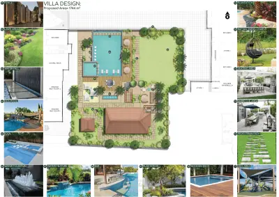 تصميم حديقة خاصة في دبي