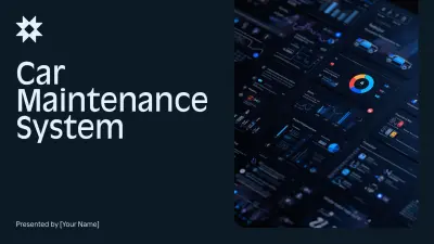 Car Maintenance Management System (Digital Transformation Project)
