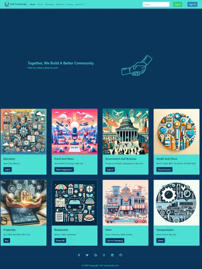 صورة تجيبية لموقع سياحي