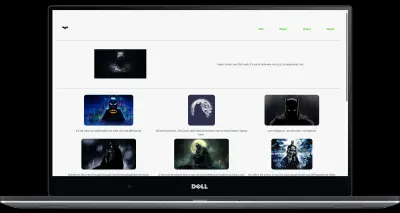 تطبيق باتمان باستخدام React