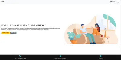 تطبيق ويب للتجارة الإلكترونية باستخدام React