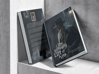 تصميم كتاب " The Intrulging Life of Aspy"