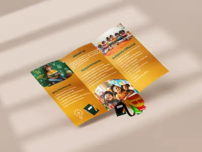 بروشور احترافى (مدرسى)