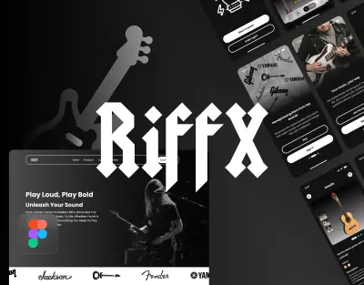 RiffX Guitar Shop | E-commerce