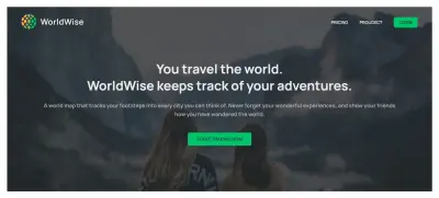 WorldWise – واجهة خريطة تفاعلية لتتبع المدن