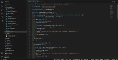 WorldWise – واجهة خريطة تفاعلية لتتبع المدن
