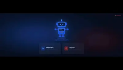 تصميم landing page + game