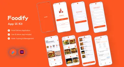 Foodify – تطبيق مطاعم شامل مع لوحة تحكم ومتابعة الطلبات