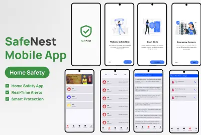 SafeNest – تطبيق إنذار ذكي للمنزل