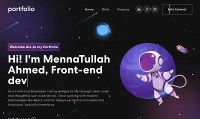 Dynamic Portfolio Website | React – Responsive – Interactive U