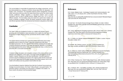 عربة تسوق ذكية تعتمد على إنترنت الأشياء (IoT) والأنظمة المدمجة