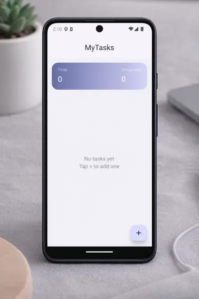 MyTasks App  لإدارة الهمام اليومية