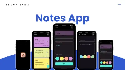 تطبيق ملاحظات Notes App باستخدام Flutter