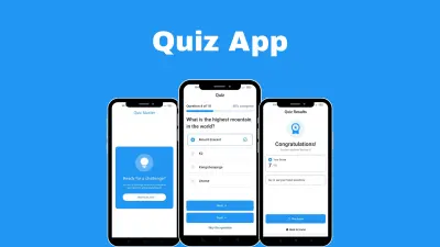 صورة العمل Quiz App -Flutter Application